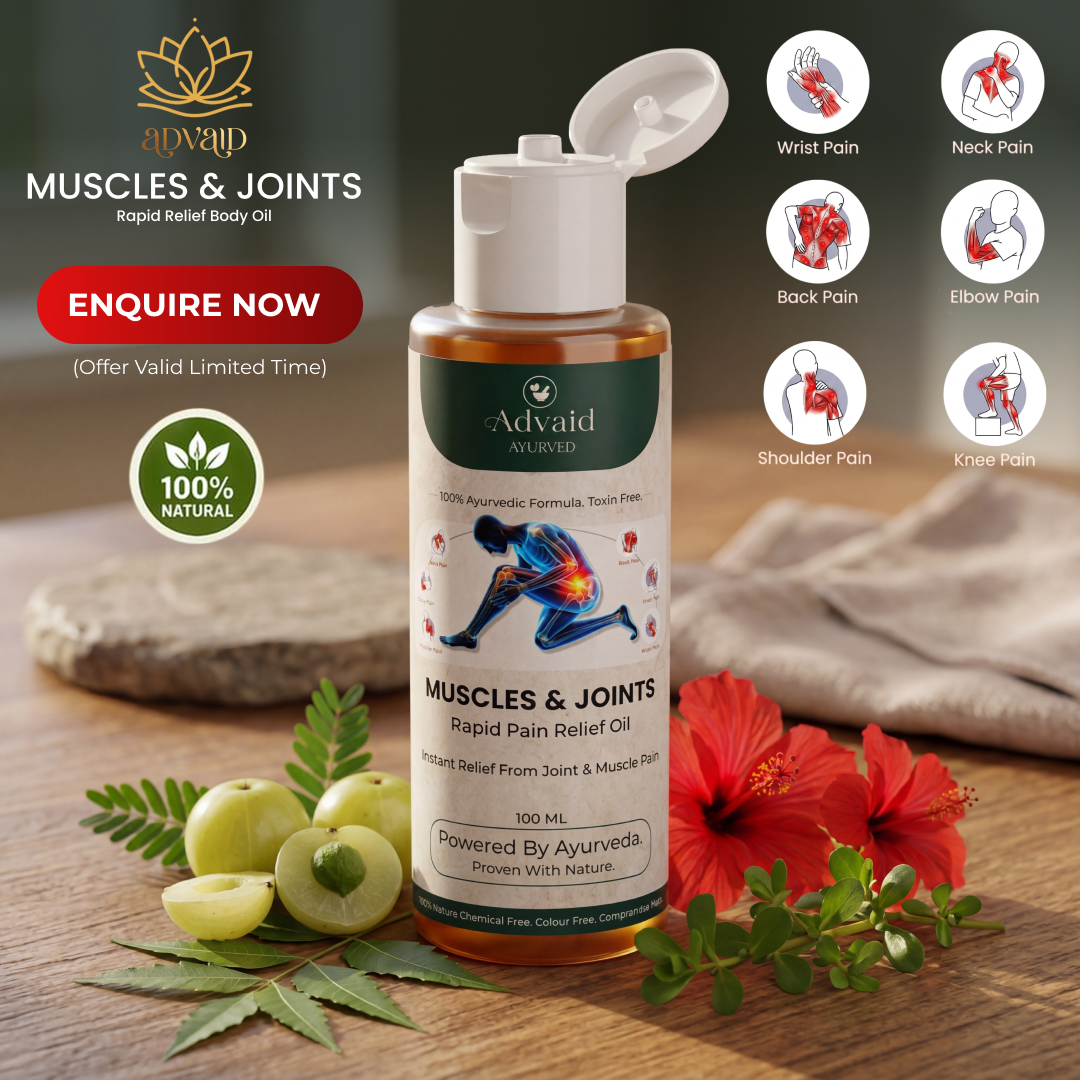 Advaid Muscles & Joints Pain Relief Oil